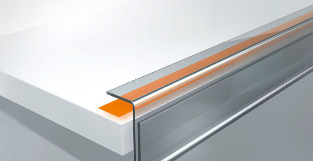 tesa® 62510I 1000 µm double sided PE foam tape, black, 19 mm x 50 m