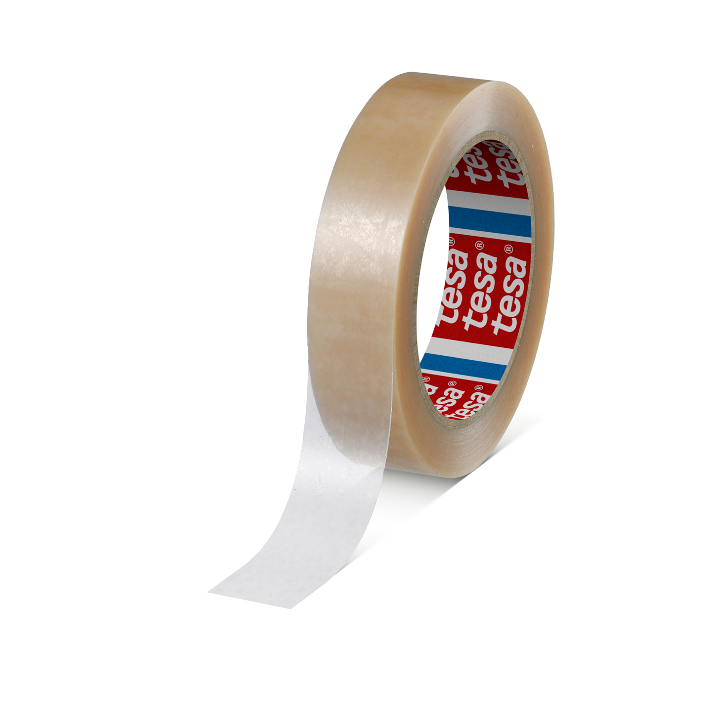 tesa® 4124 Premium Carton Sealing Tape, transparent, 25 mm x 66 m