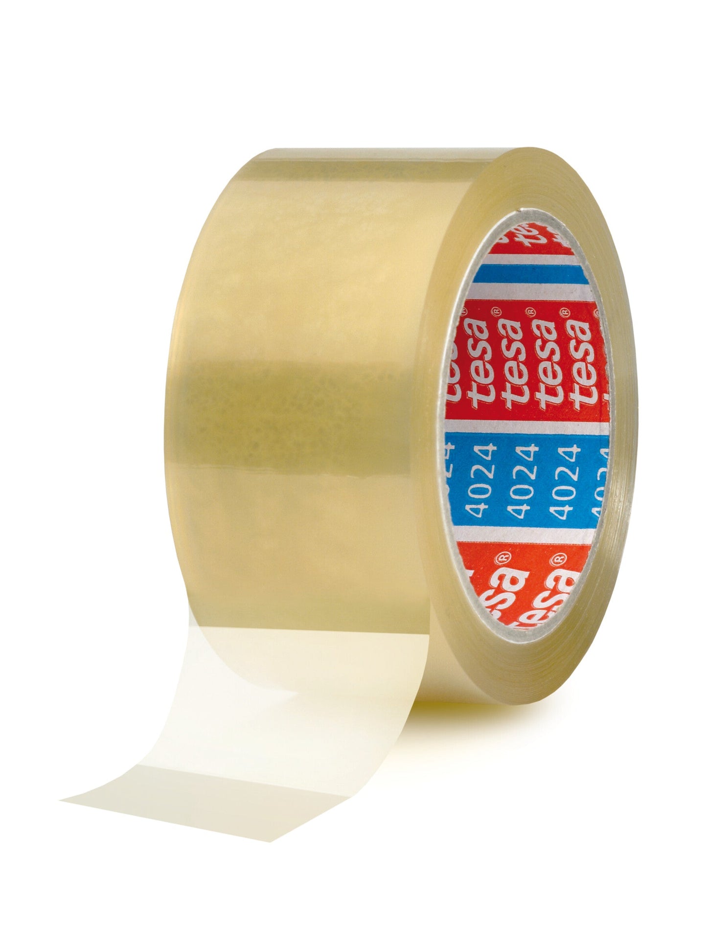 tesa® 4024PV4 Universal carton sealing tape, transparent, 75 mm x 132 m
