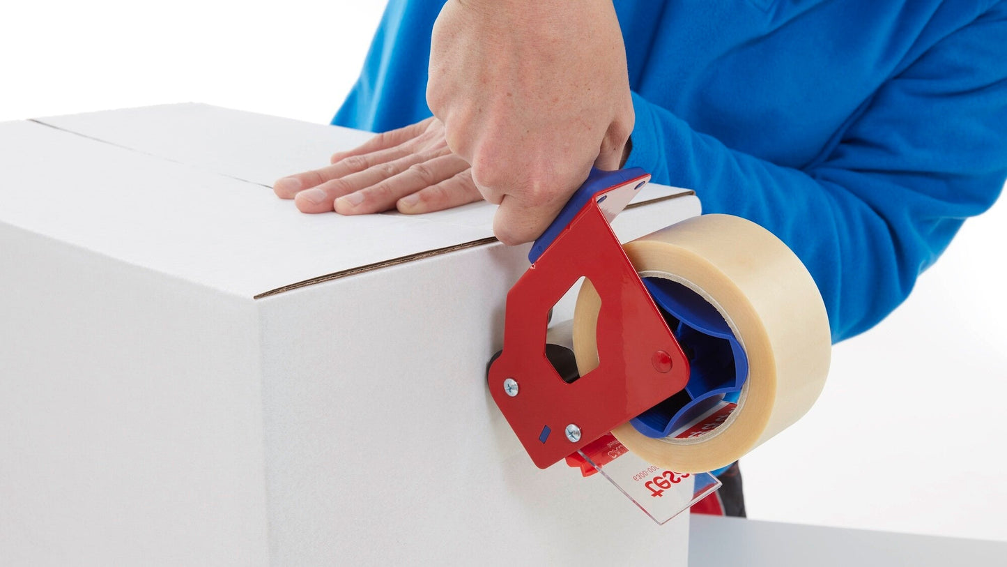 tesa® 4100 General purpose carton sealing tape, white, 50 mm x 660 m