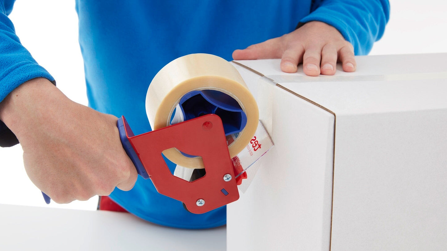 tesa® 4100 General purpose carton sealing tape, white, 50 mm x 660 m