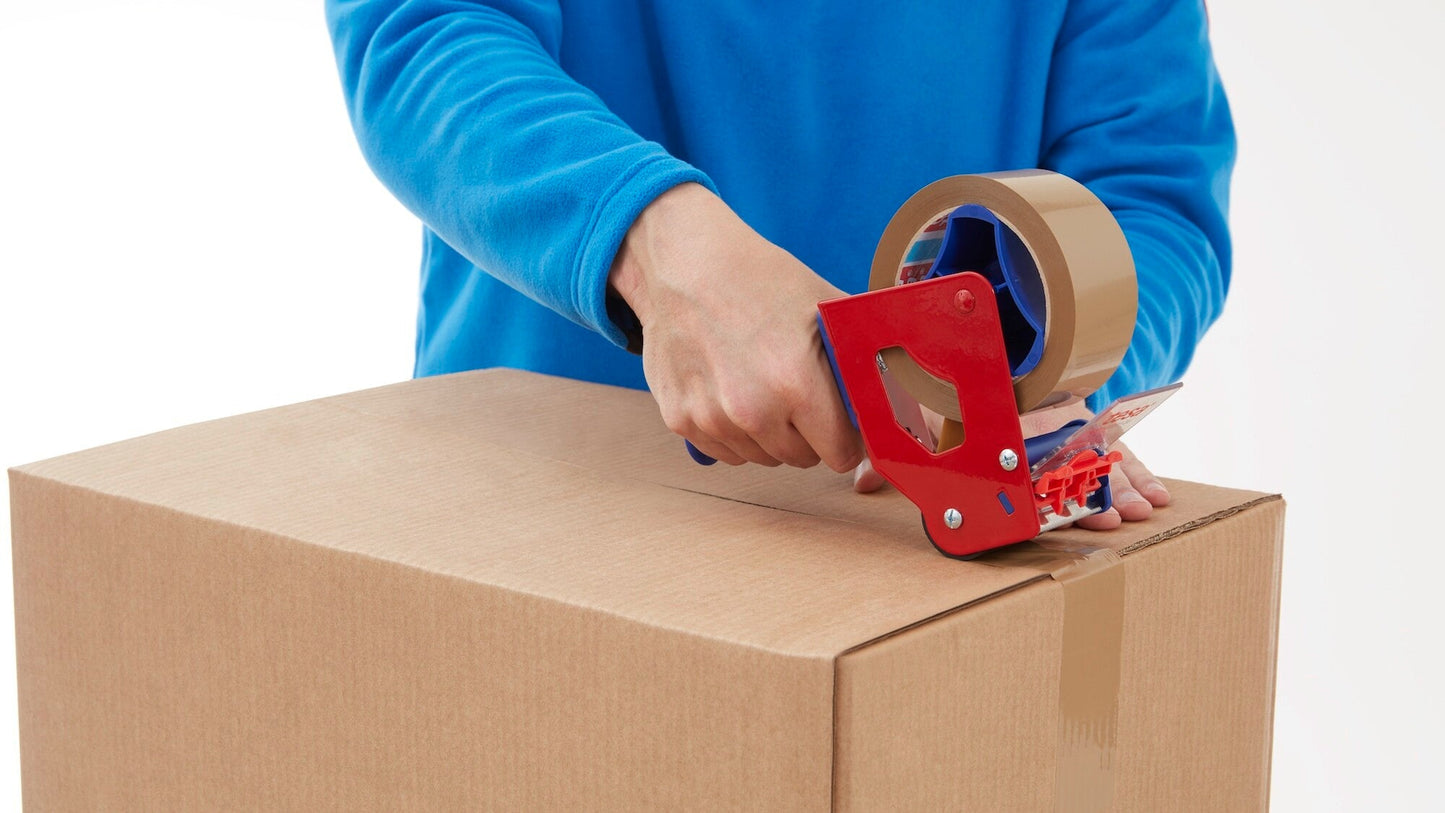 tesa® 4124 Premium Carton Sealing Tape, transparent, 30 mm x 66 m