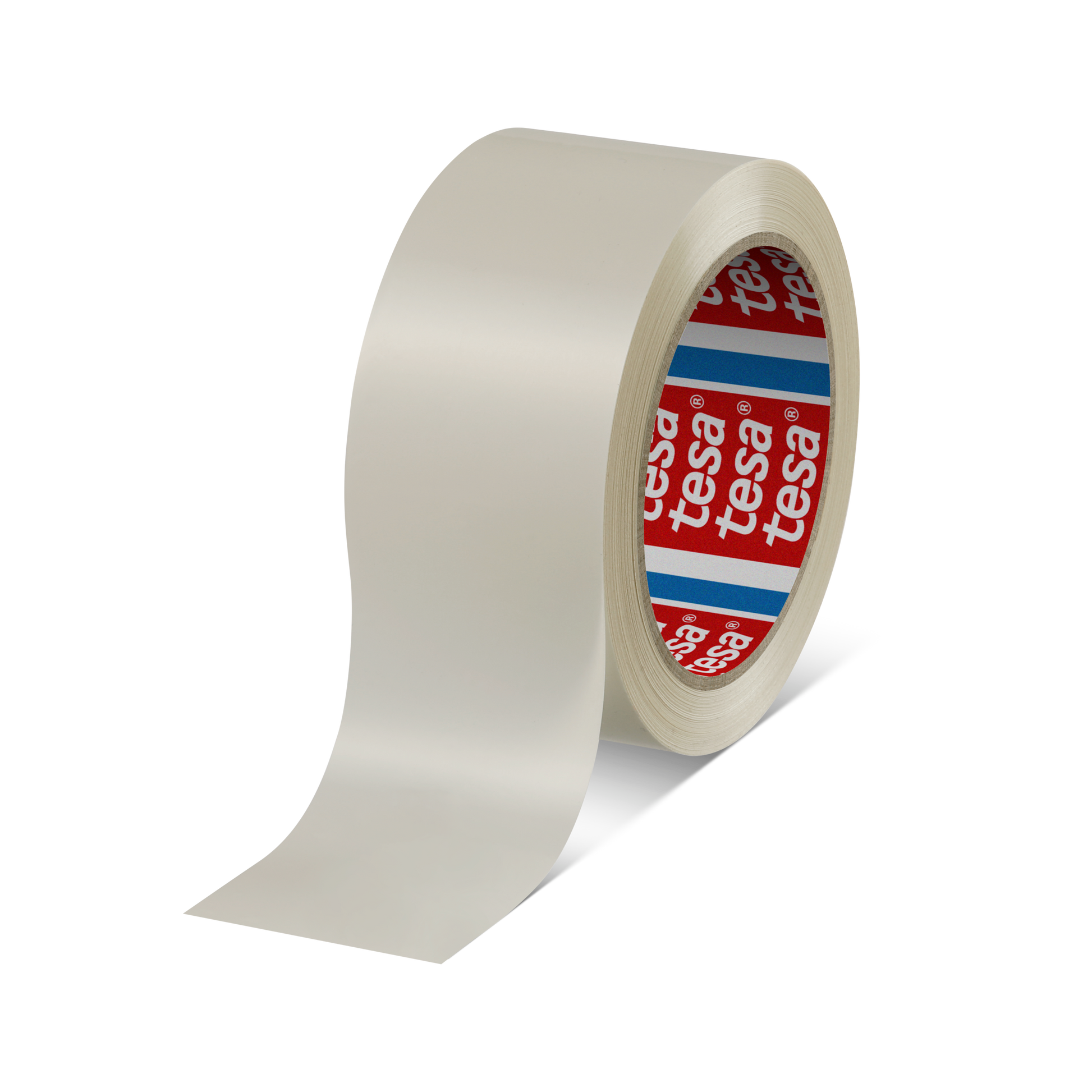 tesa® 4124 Premium Carton Sealing Tape, white, 50 mm x 66 m