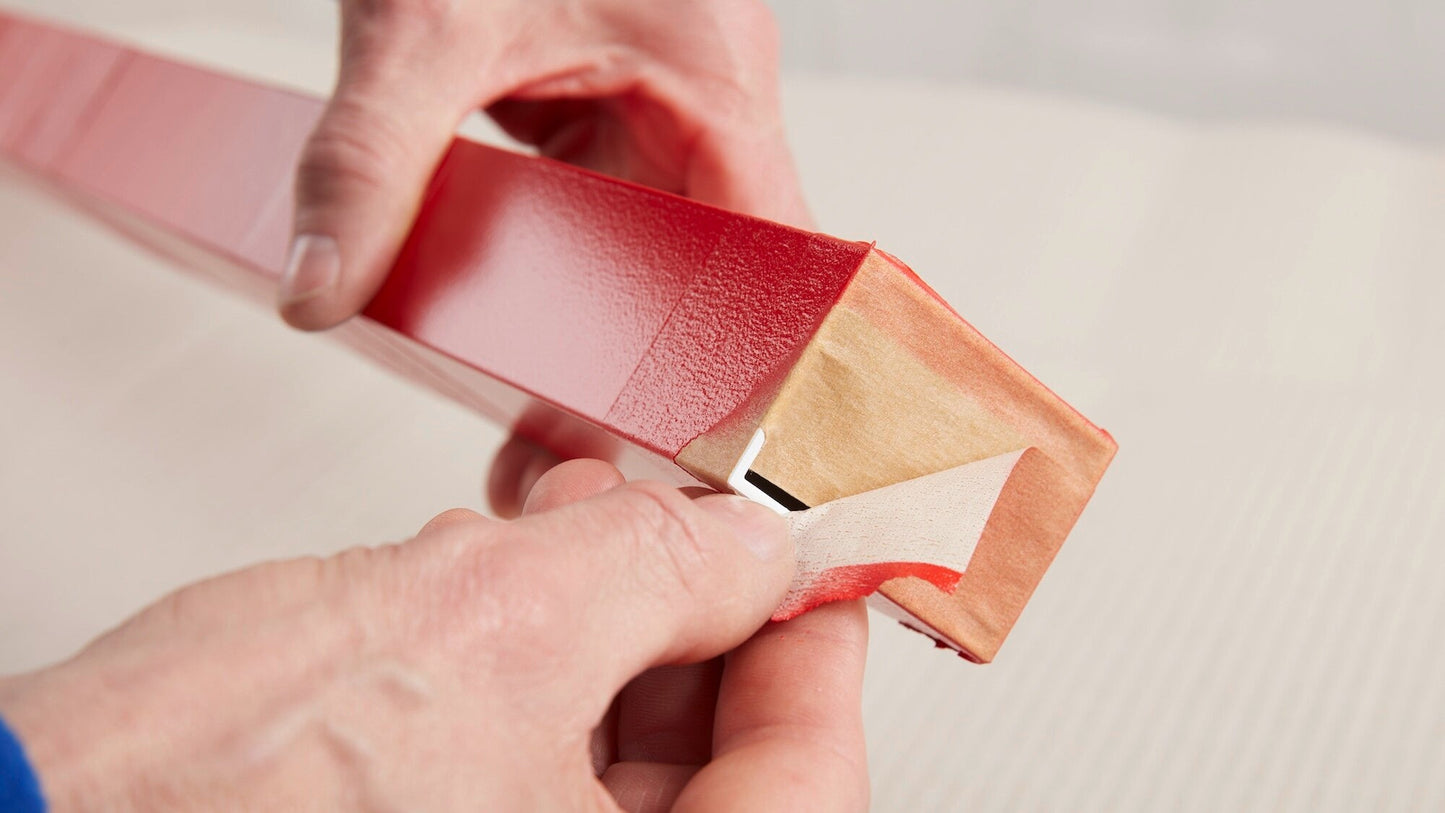 tesa® 4309 Car masking tape for paint spraying up to 120°C, brown, 48 mm x 100 m