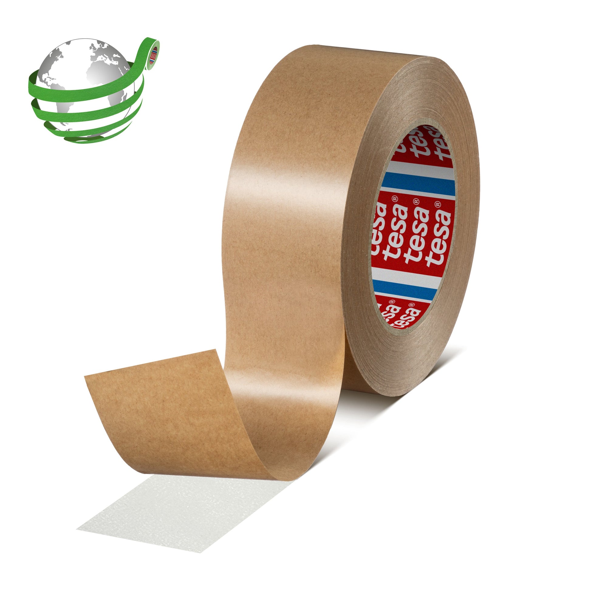 tesa® 4962 Premium double-sided non-woven tape, white transluscent, 50 mm x 50 m