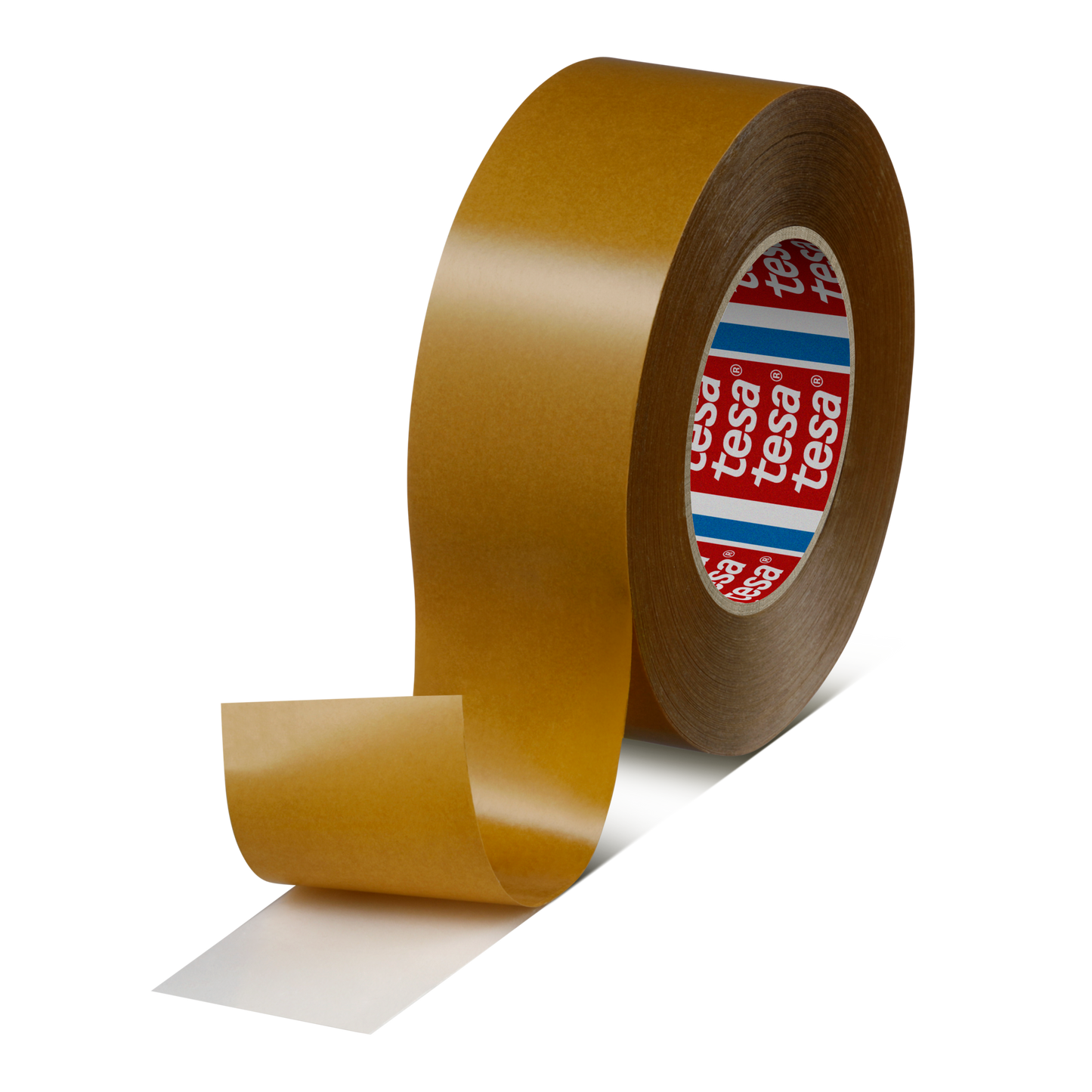 tesa® 4962 Premium double-sided non-woven tape, white transluscent, 50 mm x 50 m