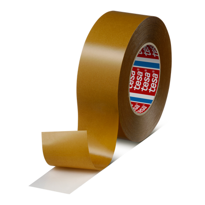 tesa® 4962 Premium double-sided non-woven tape, white transluscent, 50 mm x 50 m