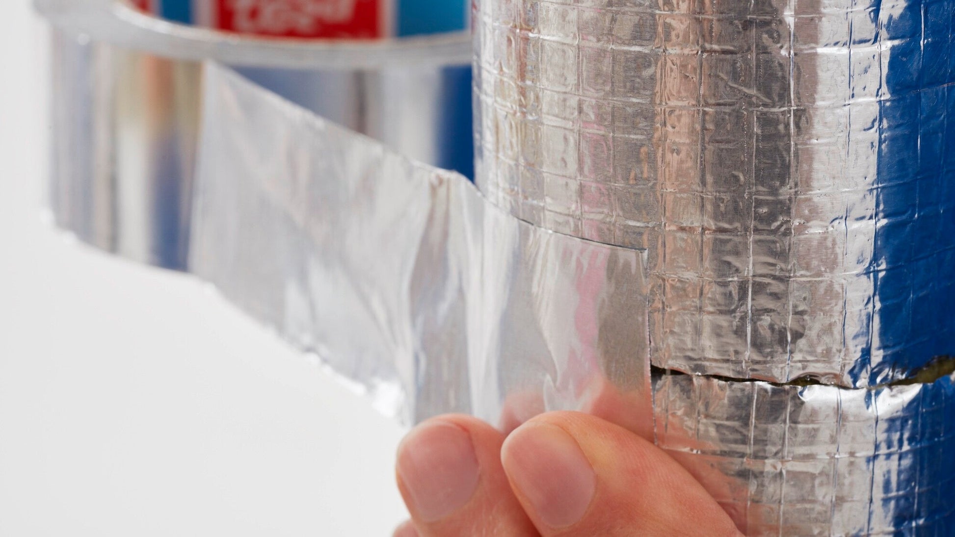 tesa® 60630 Conformable aluminum tape - 30µ foil, silver, 50 mm x 50 m