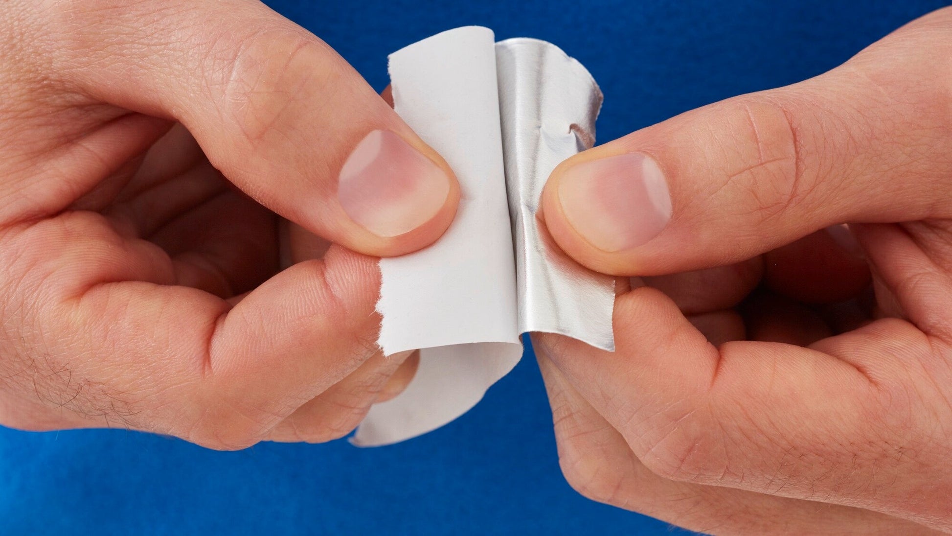 tesa® 60632 Conformable aluminum tape with paper liner - 30µ foil, silver, 50 mm x 50 m